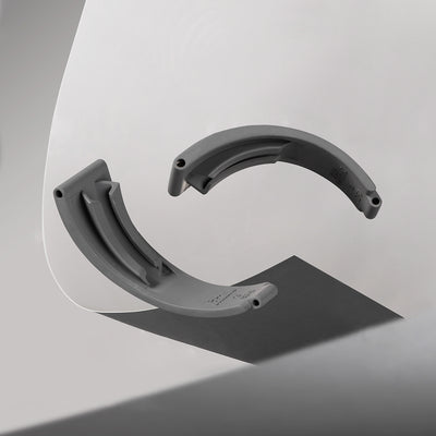 Solitaire Graphite Grey Flexi Rubber strap for Rolex