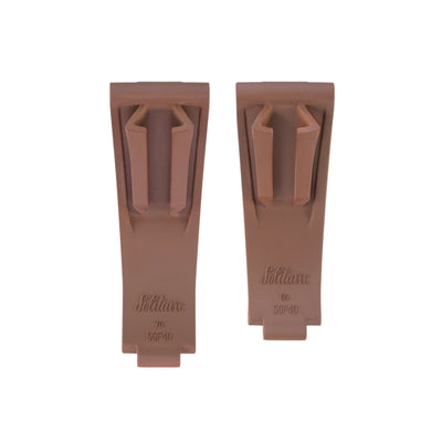 Solitaire Chocolate Brown Flexi Rubber strap for Rolex