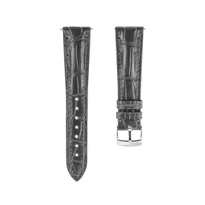 Graphite Grey Crocodile Universal Straps