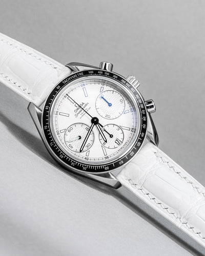 Crystal White Crocodile Universal Straps