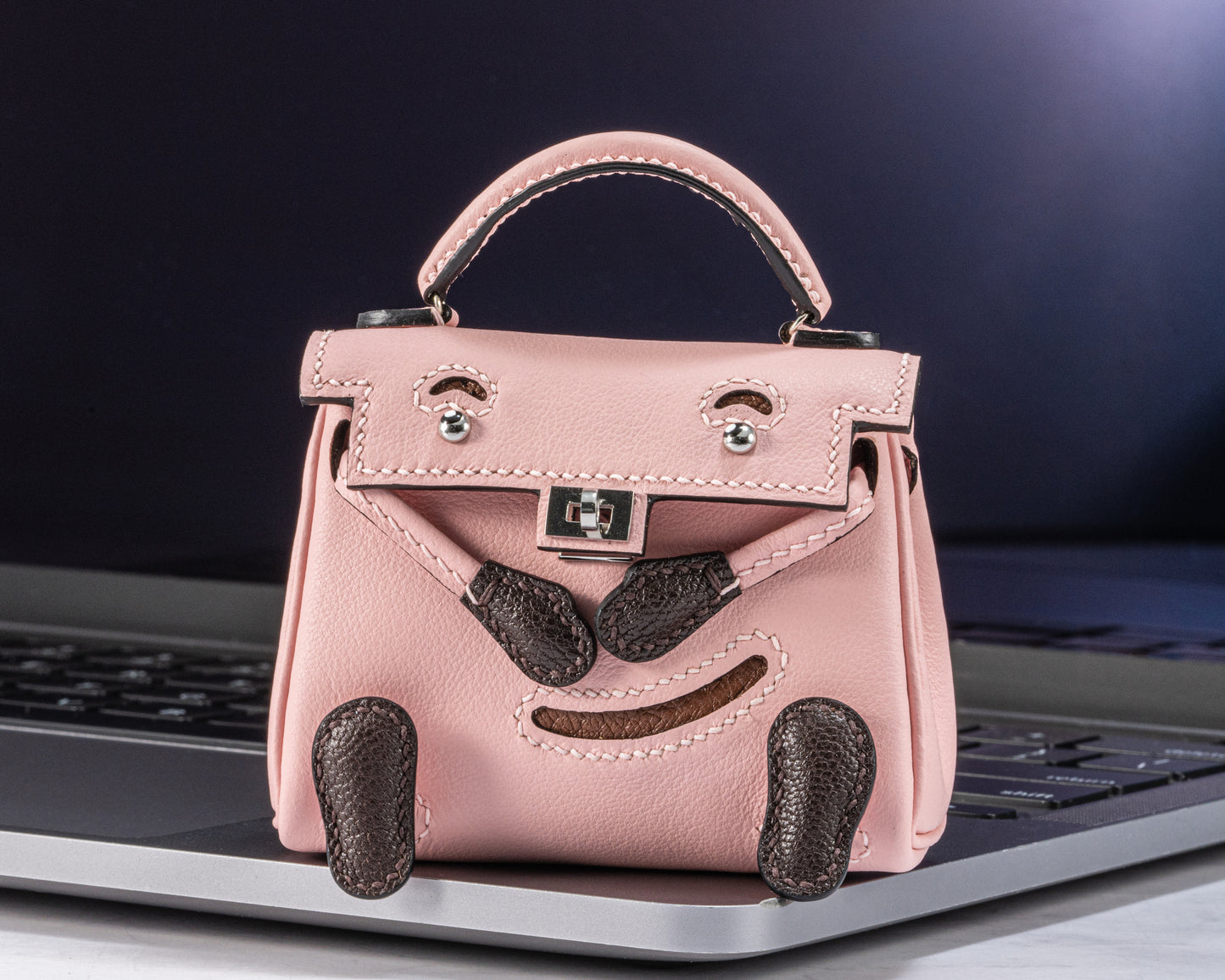 Rose Grandeur Luxe Mini Bag Charm