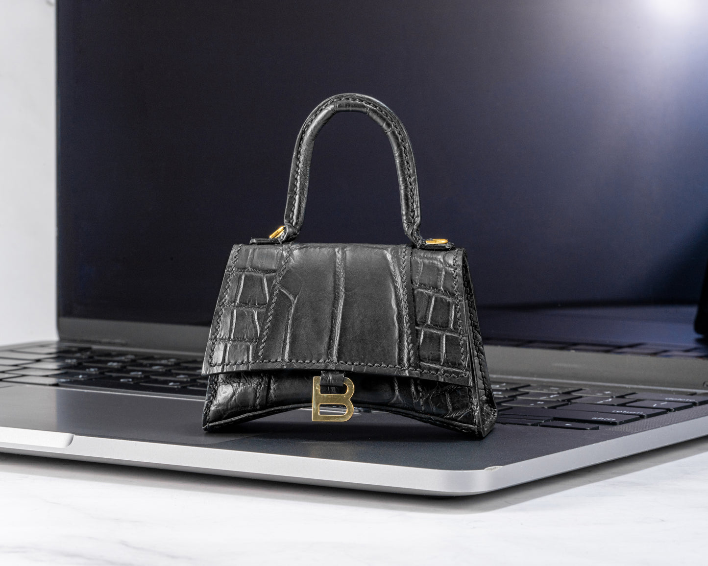 Raven Luxe Mini Bag Charm