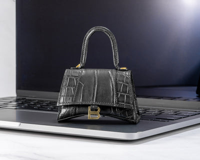 Raven Luxe Mini Bag Charm