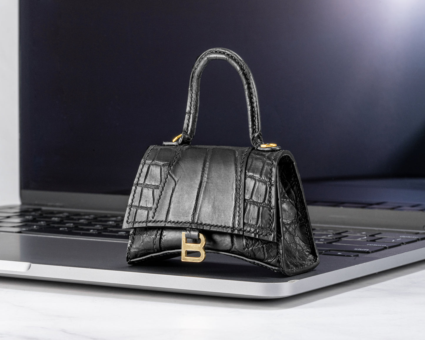 Raven Luxe Mini Bag Charm