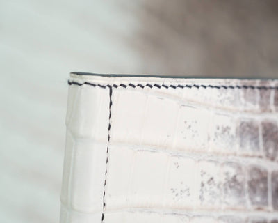 Bespoke Money Clip in Natural Himalayan Crocodile