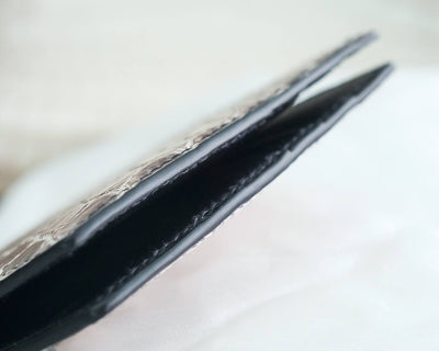 Bespoke Money Clip in Natural Himalayan Crocodile