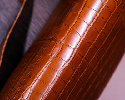 Bespoke Long Wallet in Chestnut Brown Alligator