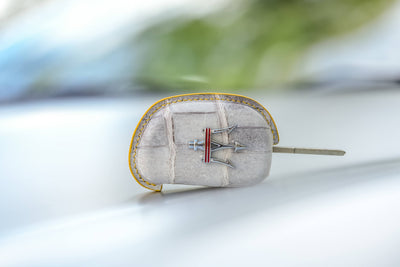 Bespoke Key Fob Cover in Natural Himalayan Crocodile