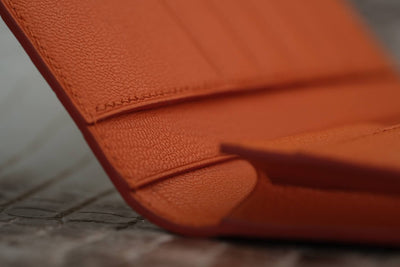 Bespoke Long Wallet in Natural Himalayan Crocodile