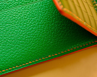 Bespoke Money Clip in Pine Green Alligator
