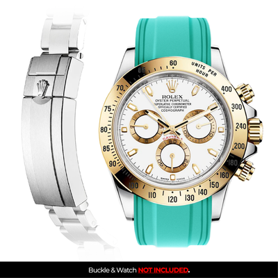 Solitaire Rubber strap for Rolex Daytona (Deployant Clasp)