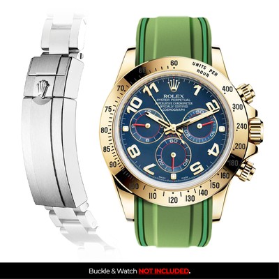 Solitaire Rubber strap for Rolex Daytona (Deployant Clasp)