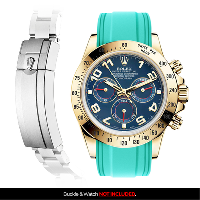 Solitaire Rubber strap for Rolex Daytona (Deployant Clasp)