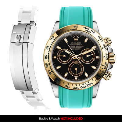 Solitaire Rubber strap for Rolex Daytona (Deployant Clasp)