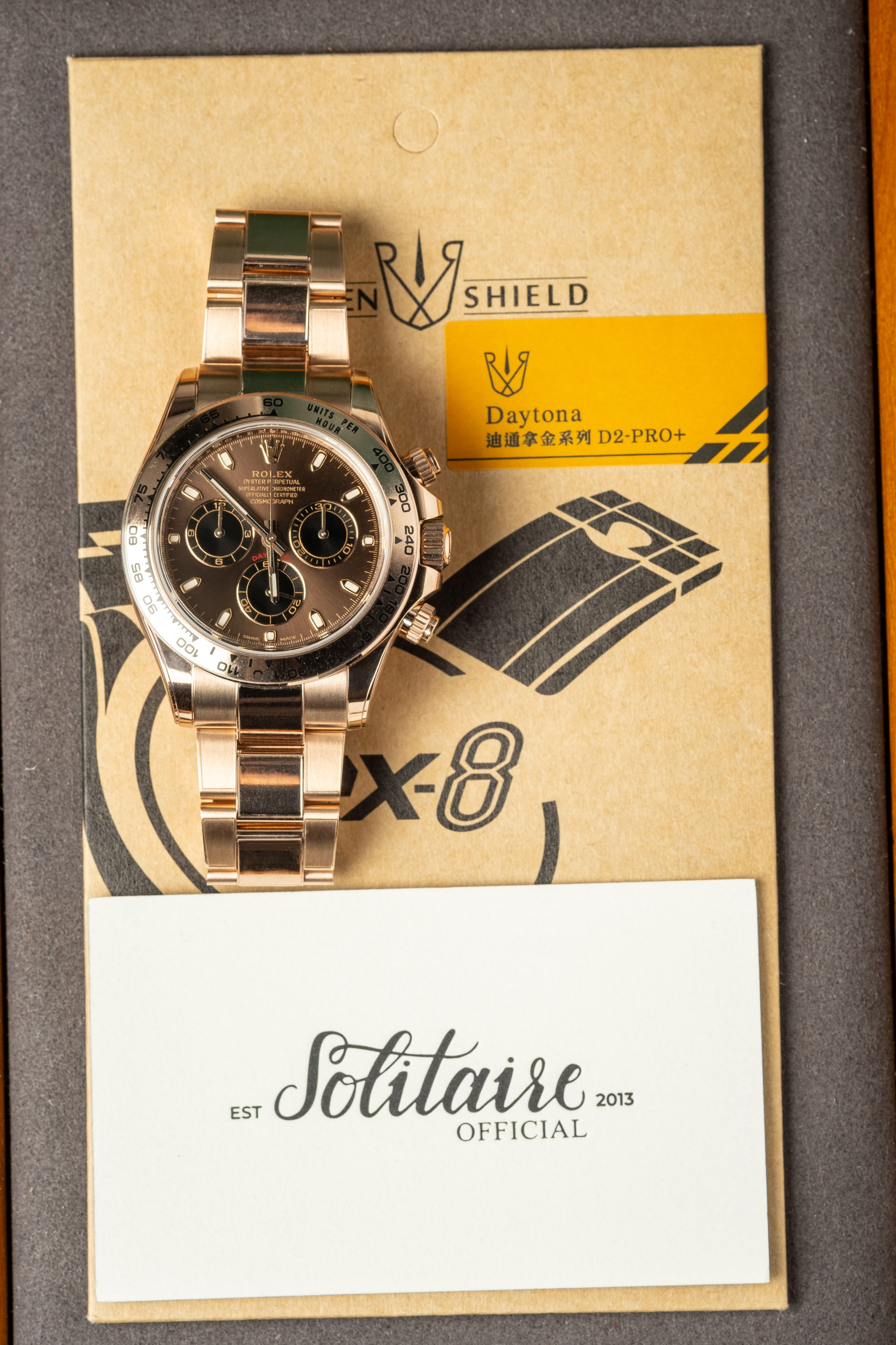 RX8 Protective Film for Rolex Daytona Solitaire Official
