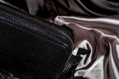 Bespoke Long Wallet in Black Chevre