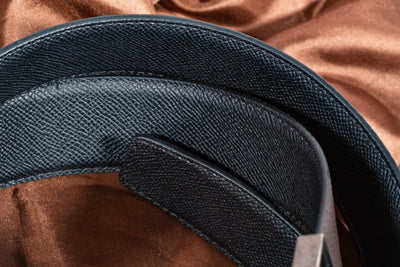 Bespoke Reversible Belt in Black Epsom & Chocolate Brown Togo