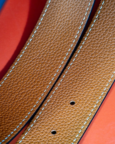 Bespoke Reversible Belt in Black Epsom & Brown Togo