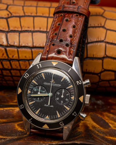 Bespoke Watch Strap in 2 Tone Dark Brown Crocodile