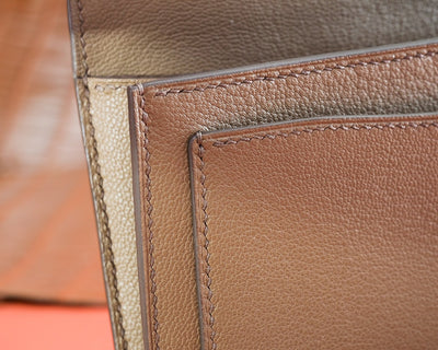 Bespoke Long Wallet in Chestnut Brown Alligator