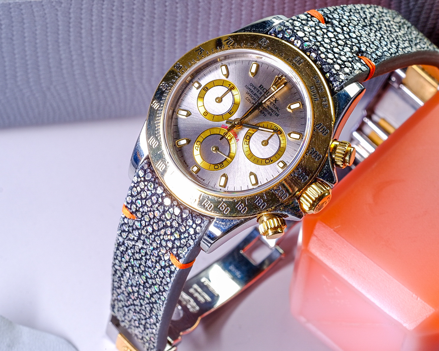 Rolex stingray strap hot sale