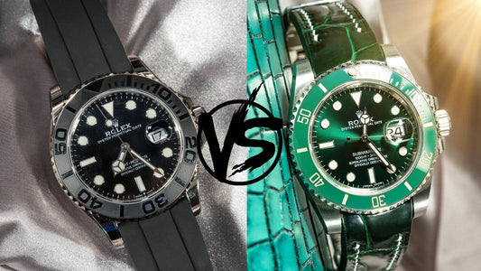 Rubber vs Leather straps