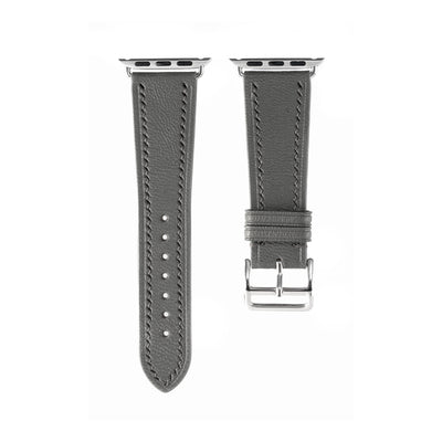 Grey Chevre Apple iWatch Strap