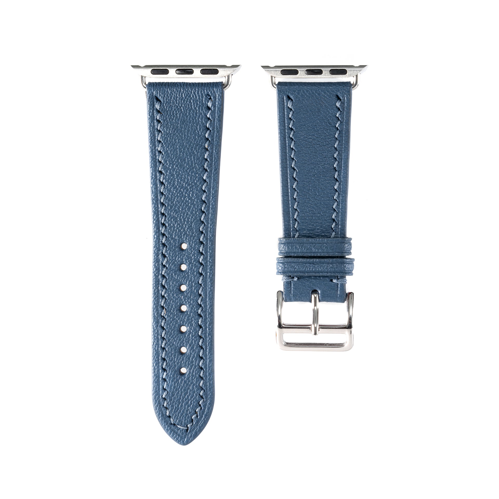 Baby Blue Chevre Apple iWatch strap Solitaire Official