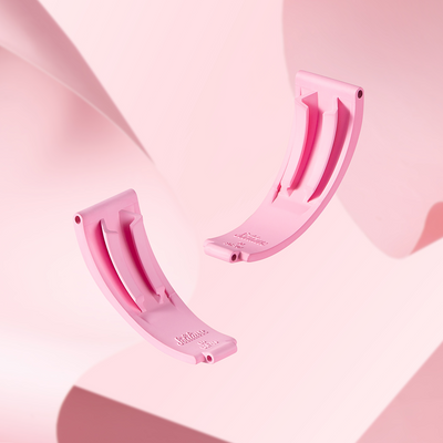 Solitaire Strawberry Pink Flexi Rubber strap for Rolex