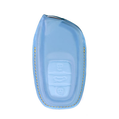 Lamborghini Aventador Key Fob Cover in Baby Blue Nappa