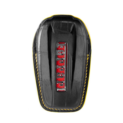 Ferrari Key Fob Cover in Black Crocodile