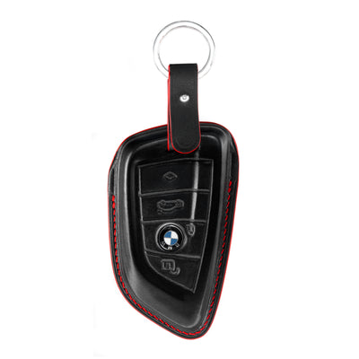 BMW SUV Key Fob Cover in Black Nappa