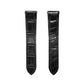 Black Crocodile Santos De Cartier Straps