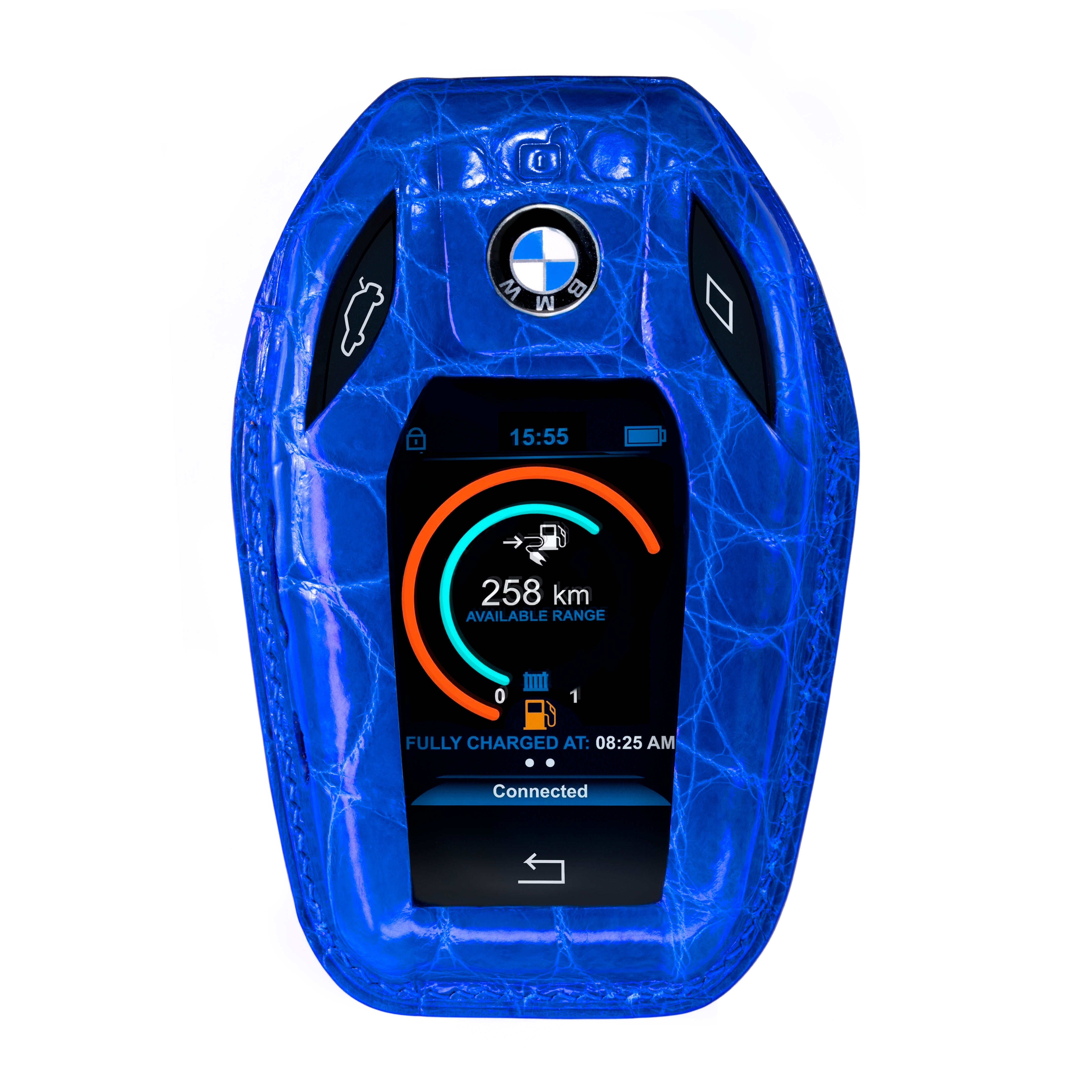 BMW G Series Key Fob Cover in Blue Crocodile – Solitaire Official