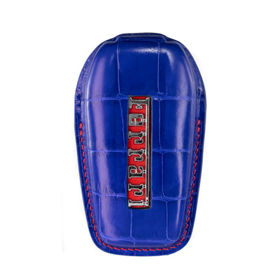 Ferrari Key Fob Cover in Electric Blue Crocodile