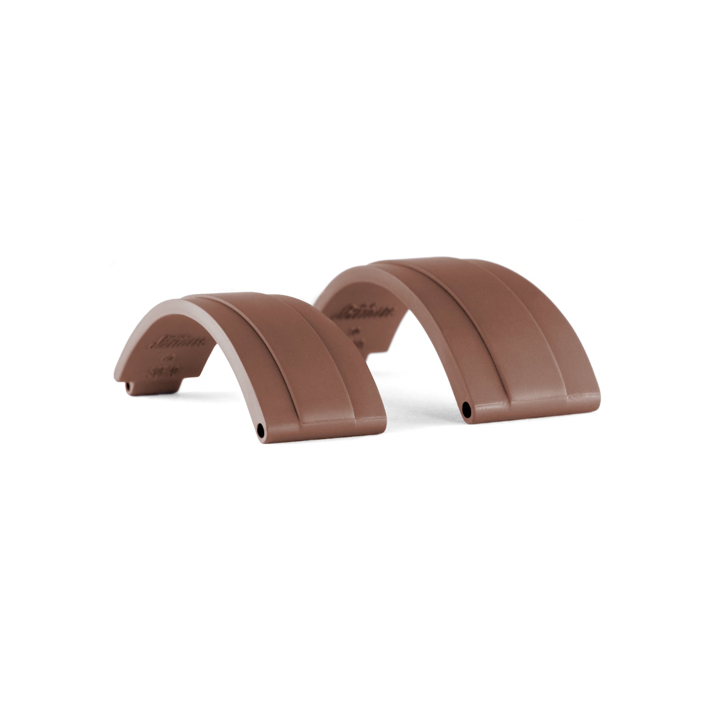 Solitaire Chocolate Brown Flexi Rubber strap for Rolex