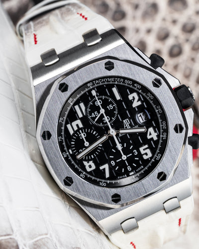 Bespoke Watch Strap in Natural Himalayan Crocodile