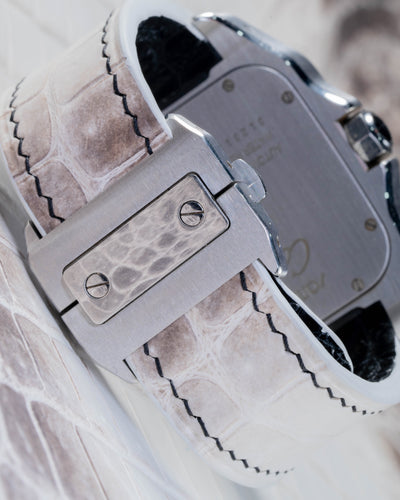Bespoke Watch Strap in Natural Himalayan Crocodile
