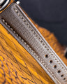 Bespoke Watch Strap in Etoupe Epsom