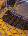 Bespoke Watch Strap in Dark Brown Crocodile