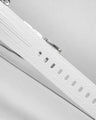 Solitaire Rubber straps in White for Omega Speedmaster