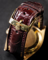 Bespoke Watch Strap in Reddish Brown Crocodile