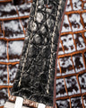 Bespoke Watch Strap in Ombre Brown Crocodile