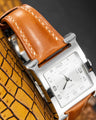 Bespoke Watch Strap in Golden Barenia