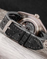 Bespoke Watch Strap in Graphite Grey Alligator