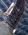 Bespoke Watch Strap in Chocolate Brown Crocodile