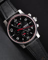 Bespoke Watch Strap in Black Chevre