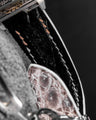 Bespoke Watch Strap in Natural Himalayan Crocodile