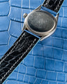 Bespoke Watch Strap in Baby Blue Himalayan Crocodile