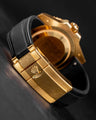 Solitaire Rubber straps in Classic Black for Rolex GMT-Master 116718LN